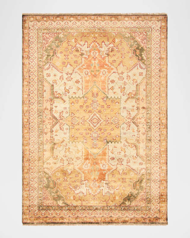 Reynolds Hand Knotted Rug, 6' x 9'